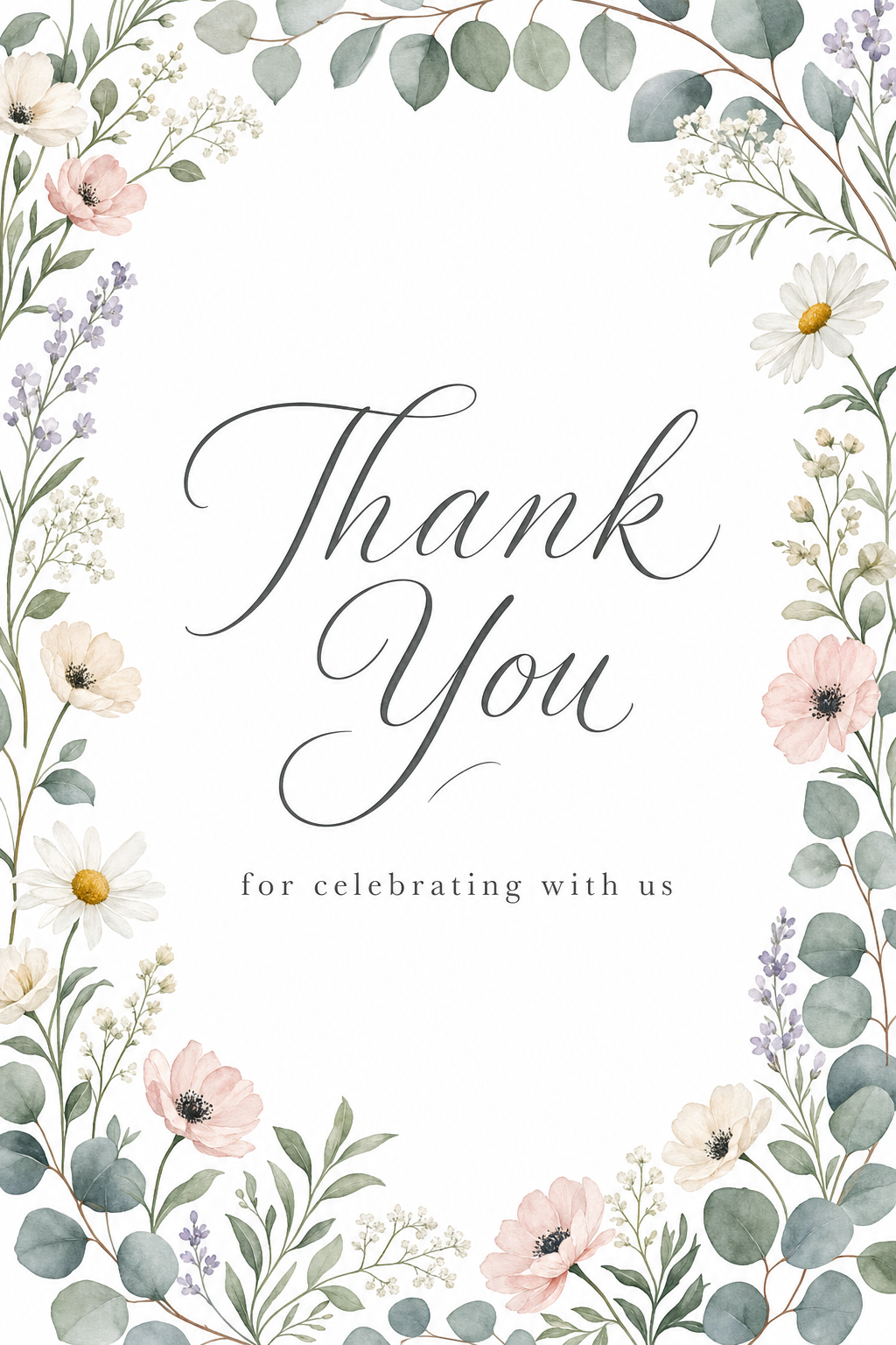 Thank you card